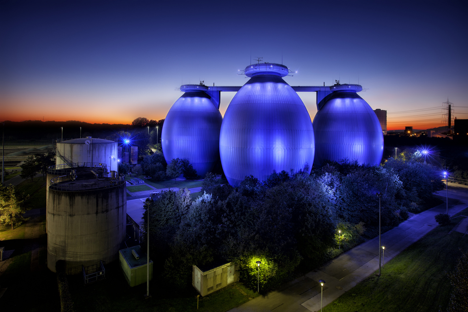 Blaue Eier IV – Klärwerk Bottrop