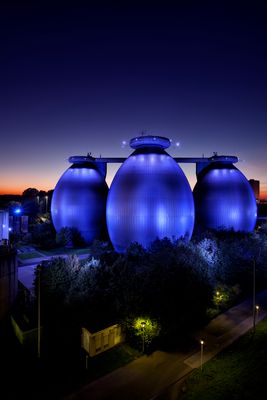 Blaue Eier V – Klärwerk Bottrop