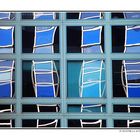 Blaue Fenster