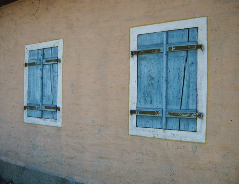 Blaue Fenster