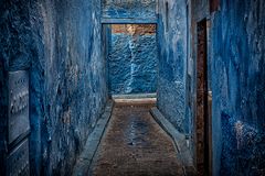 Blaue Gassen in Fes