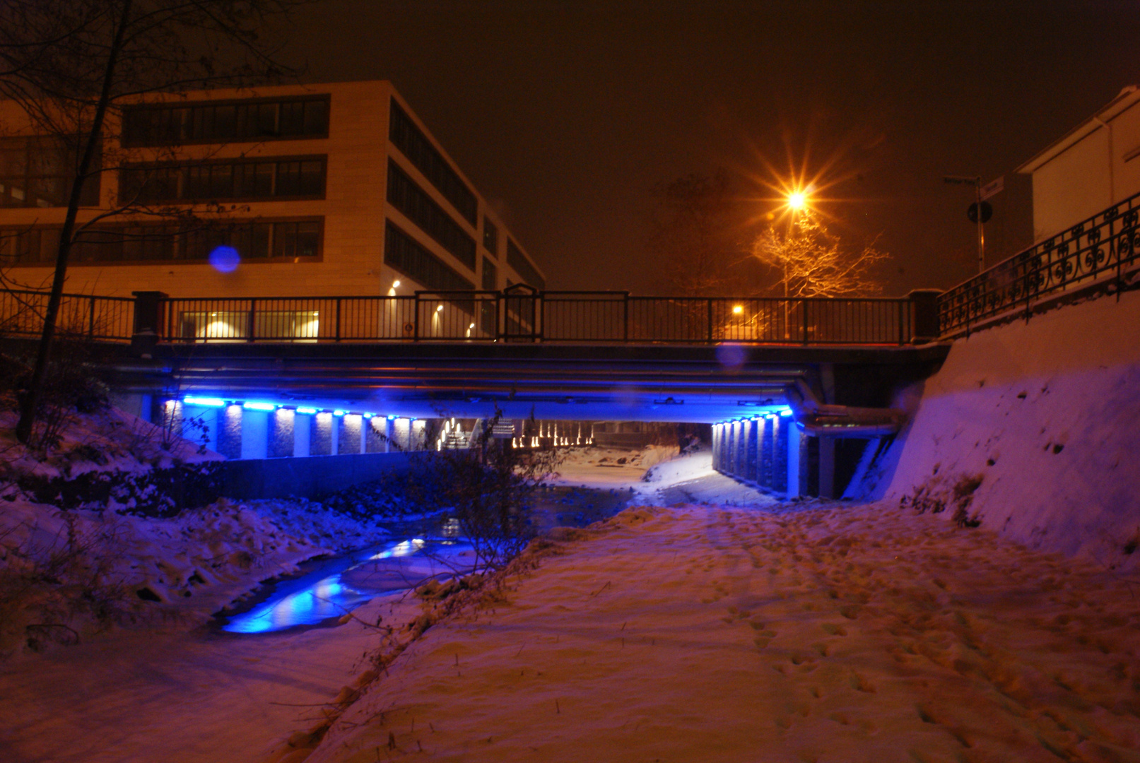 Blaue Grotte am Rathaus