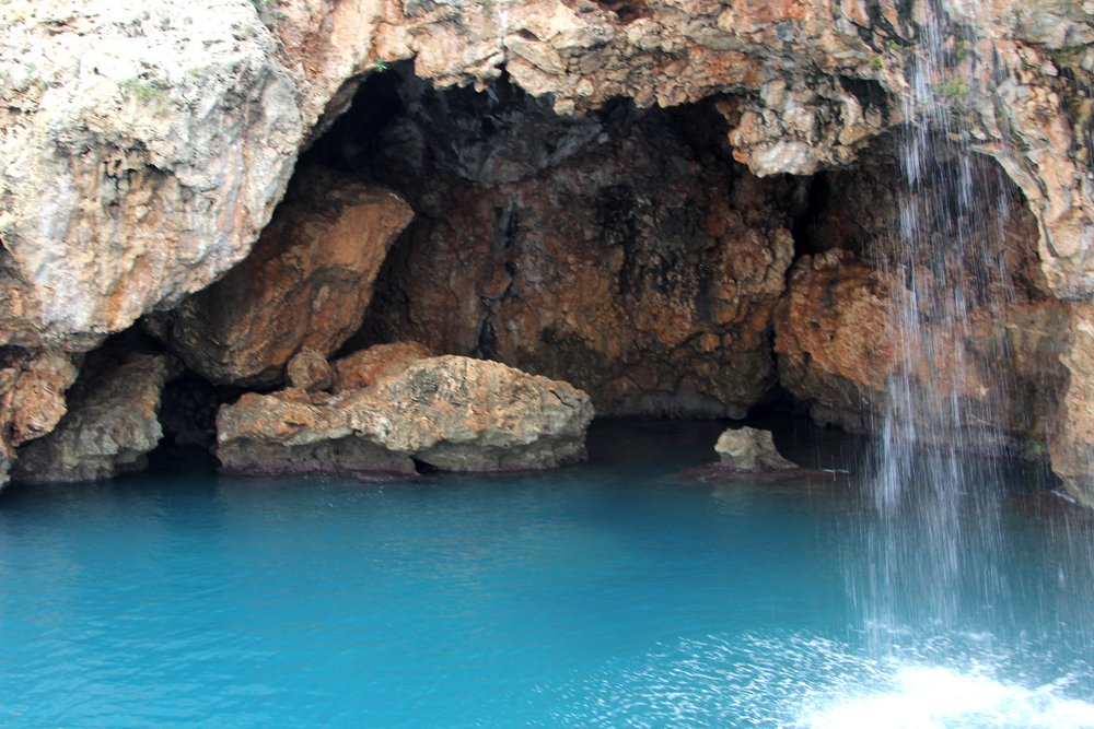 Blaue Grotte in Antalya Türkei