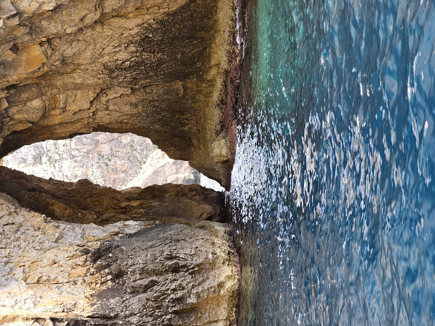 Blaue Grotte in La Valetta, Malta