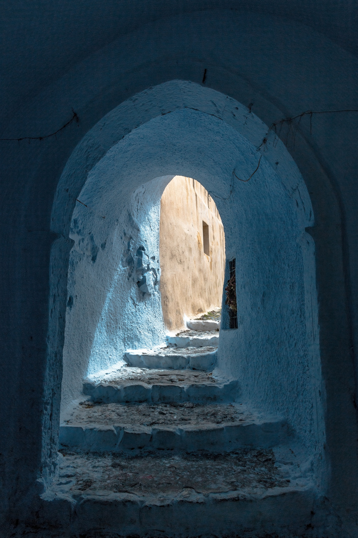 Blaue Grotte in Pyrgos