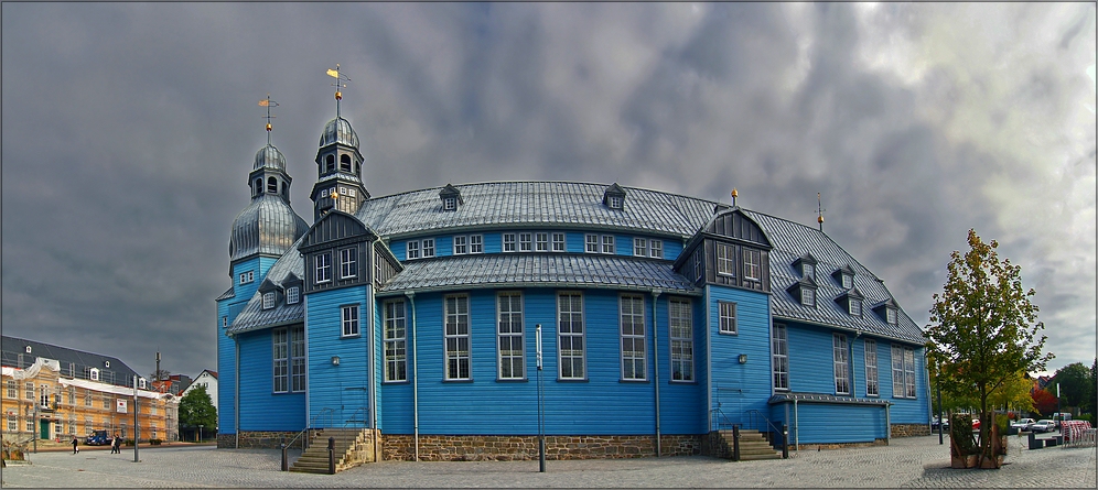 * Blaue Kirche **