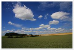 Blaue Länder der Wolken, Weiße Segel dicht...