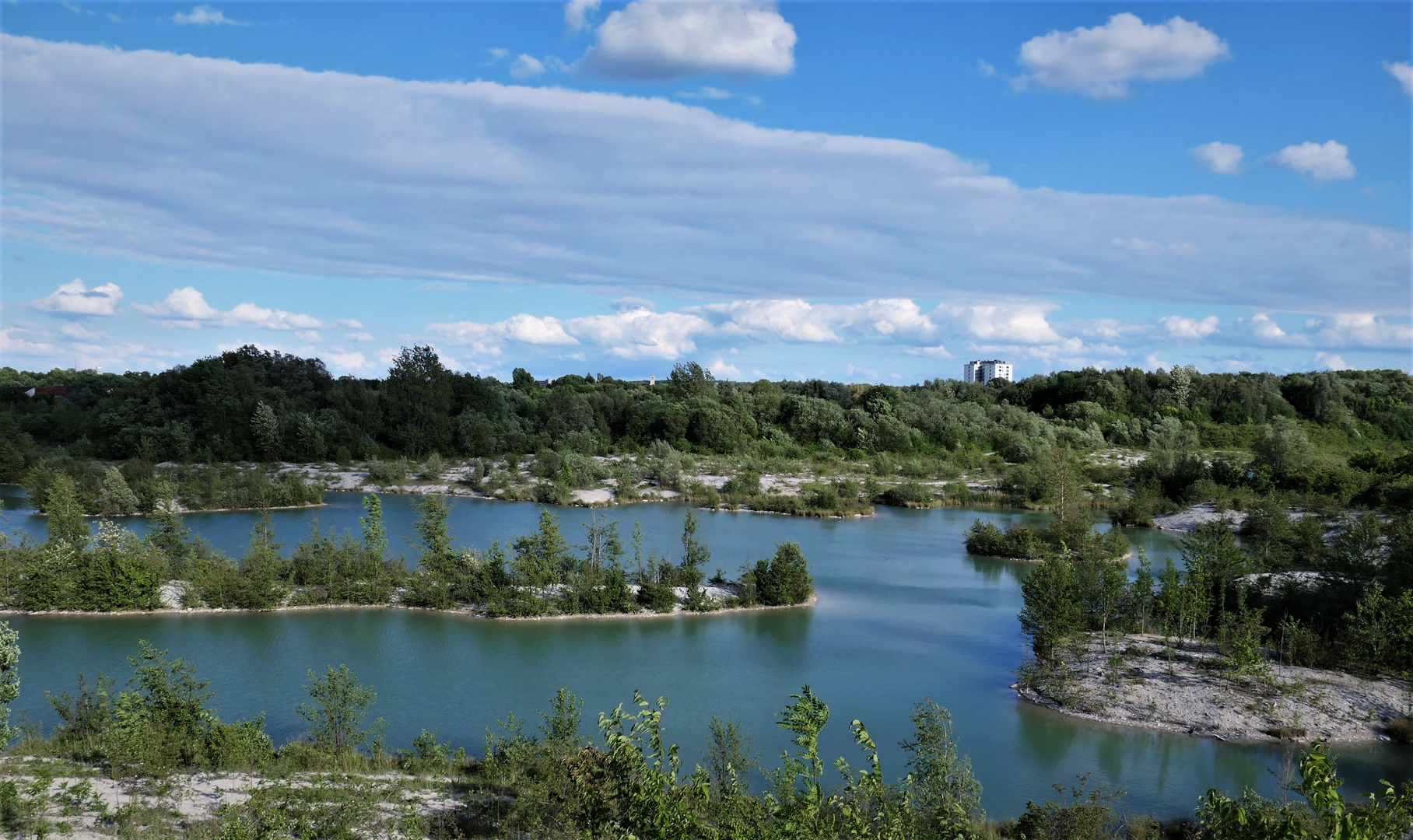 Blaue Lagune bei Beckum... Foto & Bild landschaft, bach, fluss & see