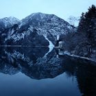 Blaue Lagune II - PLansee im winter