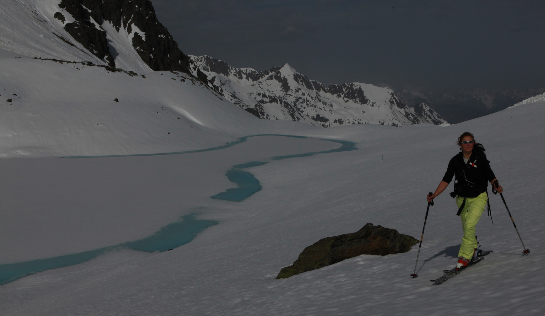 Blaue Lagune im Kühtai