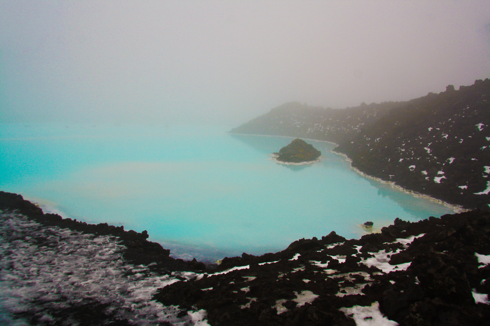 Blaue Lagune in Island