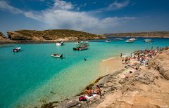 Blaue Lagune in Malta