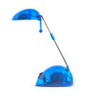 Blaue Lampe