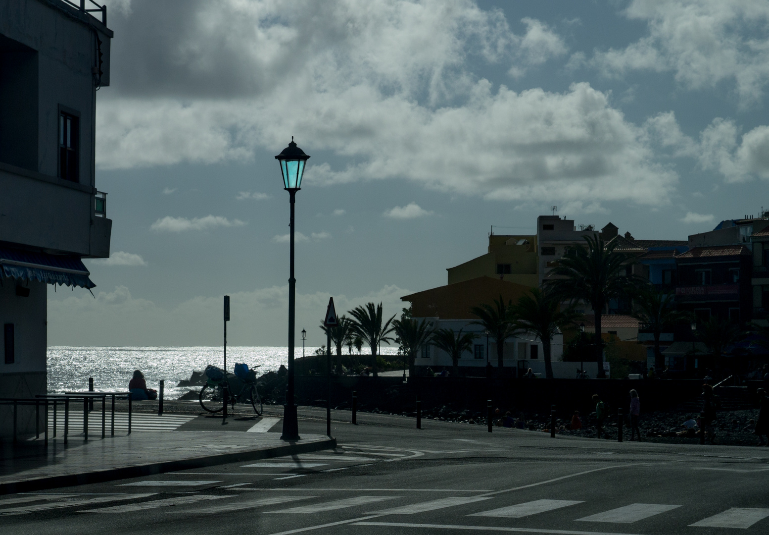 blaue Laterne Foto & Bild colorkey, bearbeitungs techniken