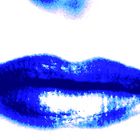 Blaue Lippen