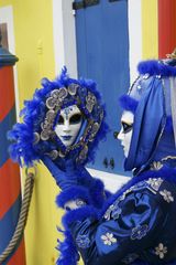 blaue Maske auf Burano