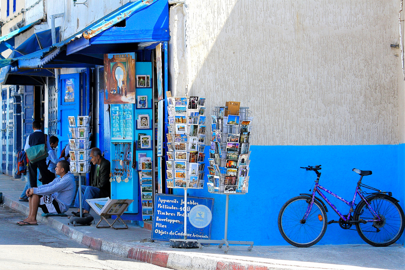 Blaue Medina in Rabat - Marokko