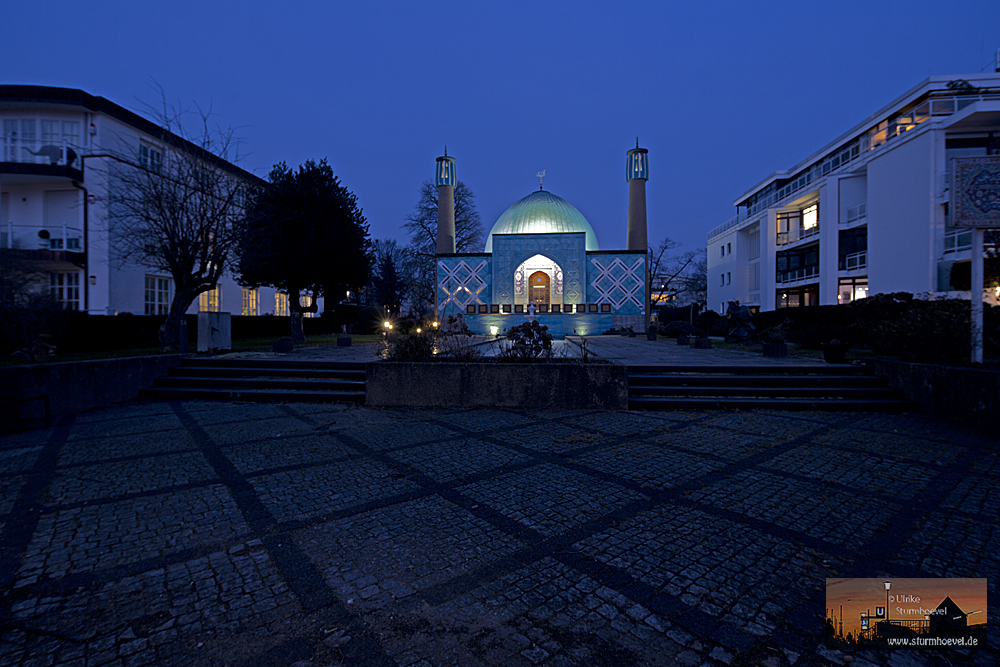 Blaue Moschee an der Alster