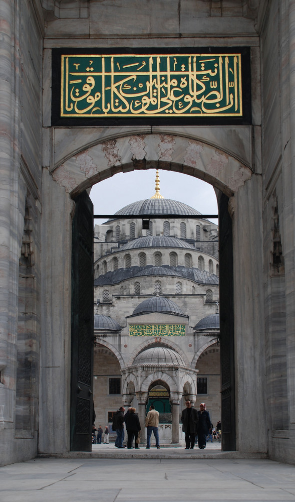 Blaue Moschee (Eingang)