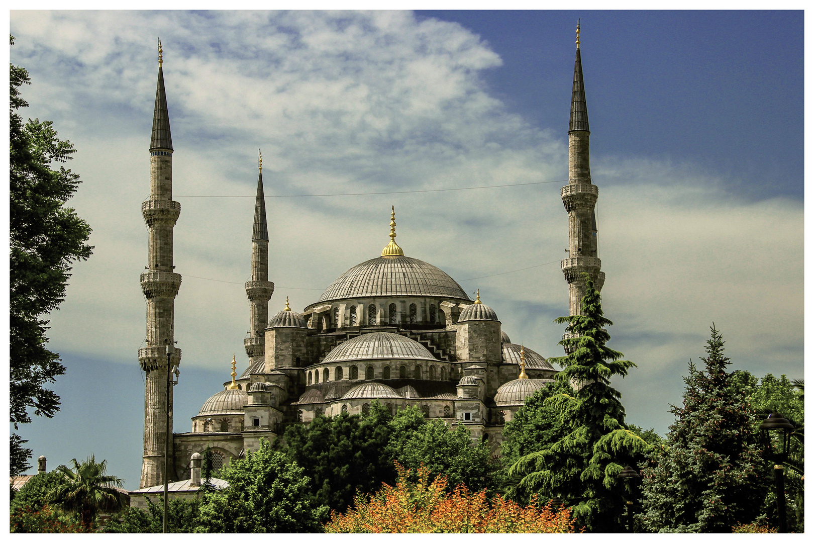 Blaue Moschee oder Sultan-Ahmed-Moschee