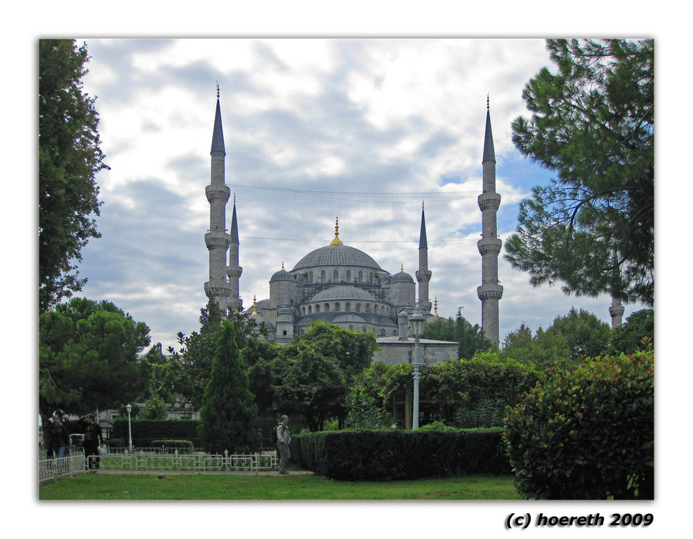 Blaue Moschee - Sultan Ahmed Moschee