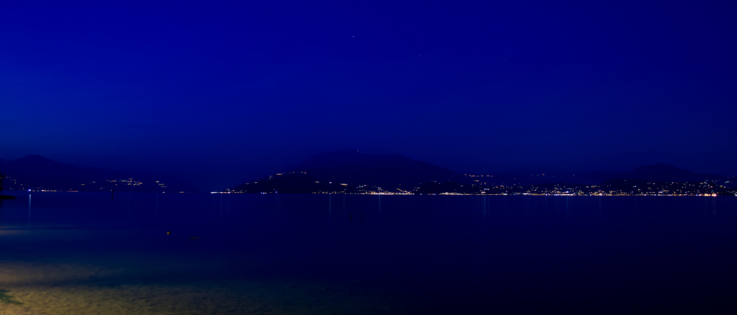 Blaue Nacht am Gardasee