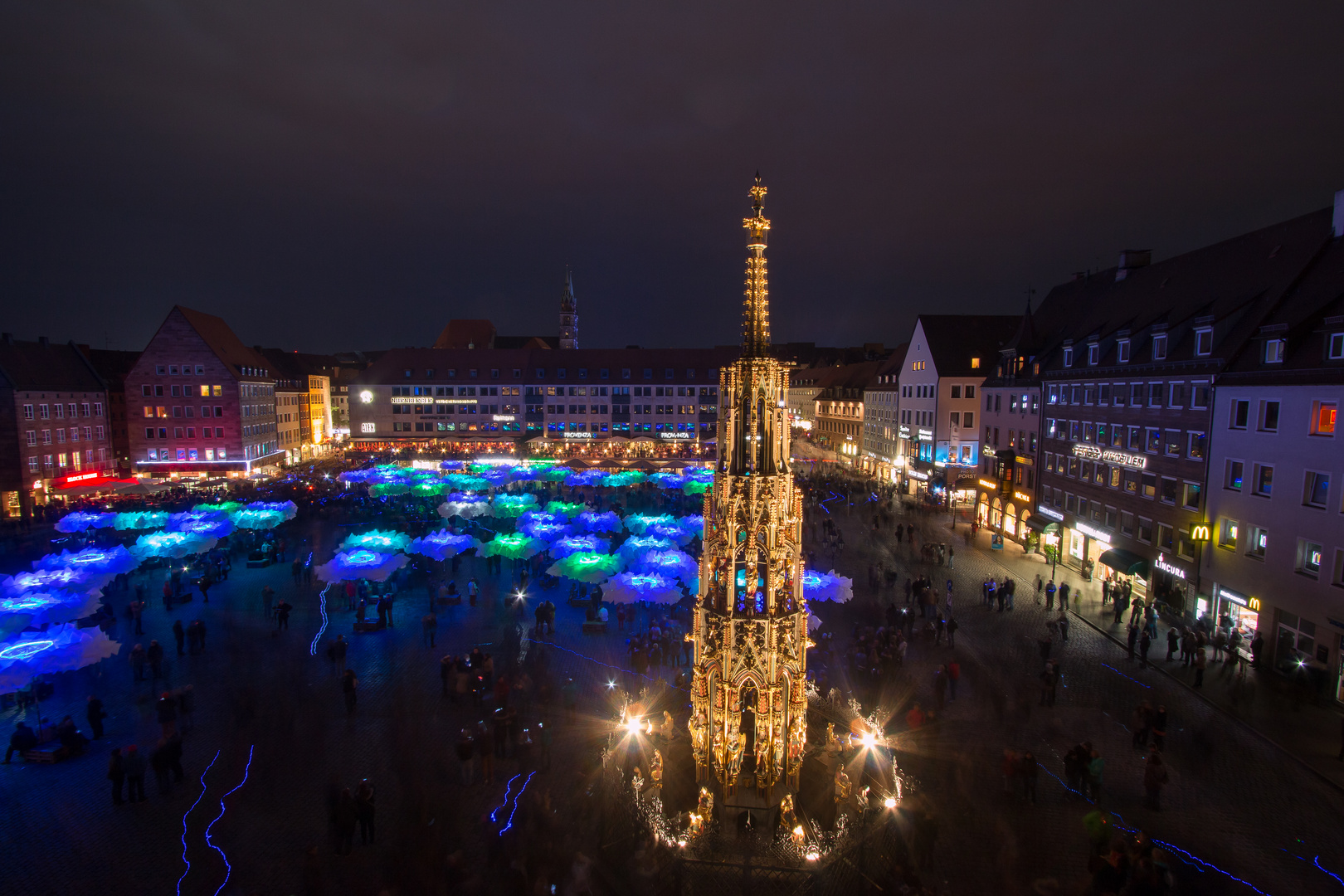 Blaue Nacht in Nürnberg 2014