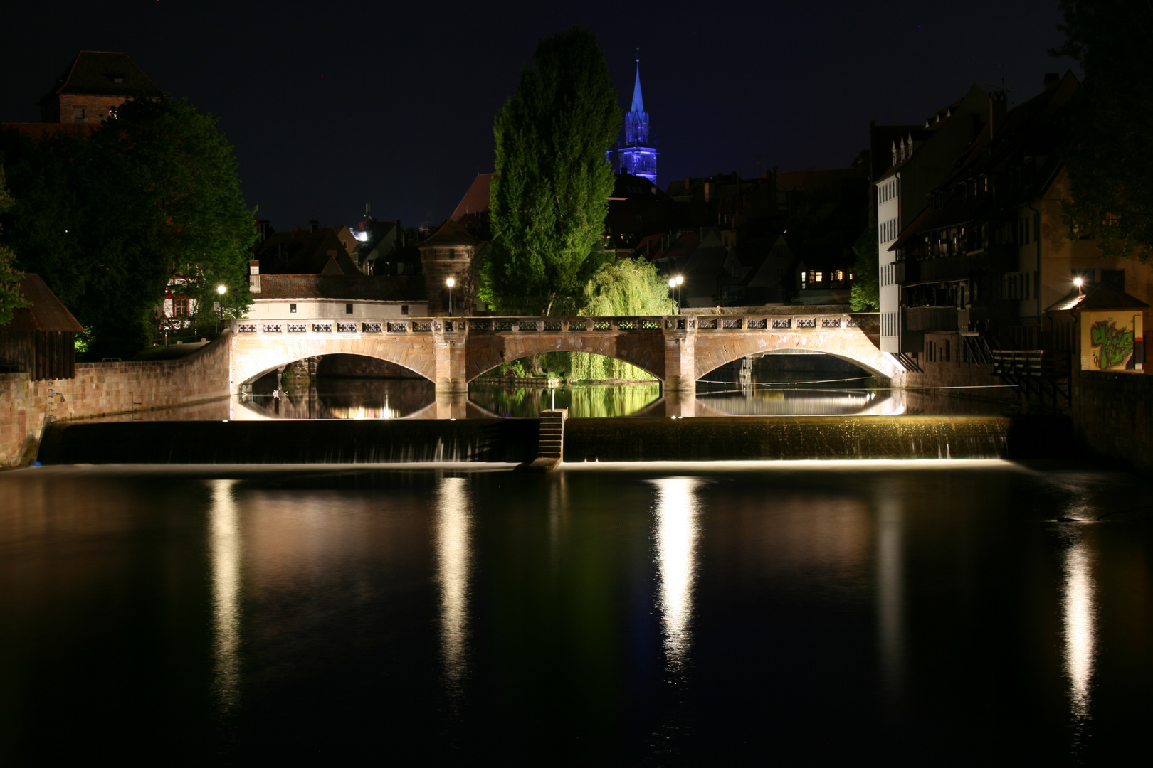 Blaue Nacht in Nürnberg