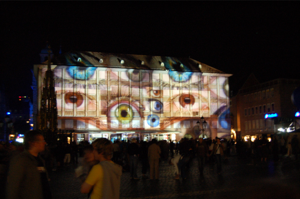 Blaue Nacht in Nürnberg