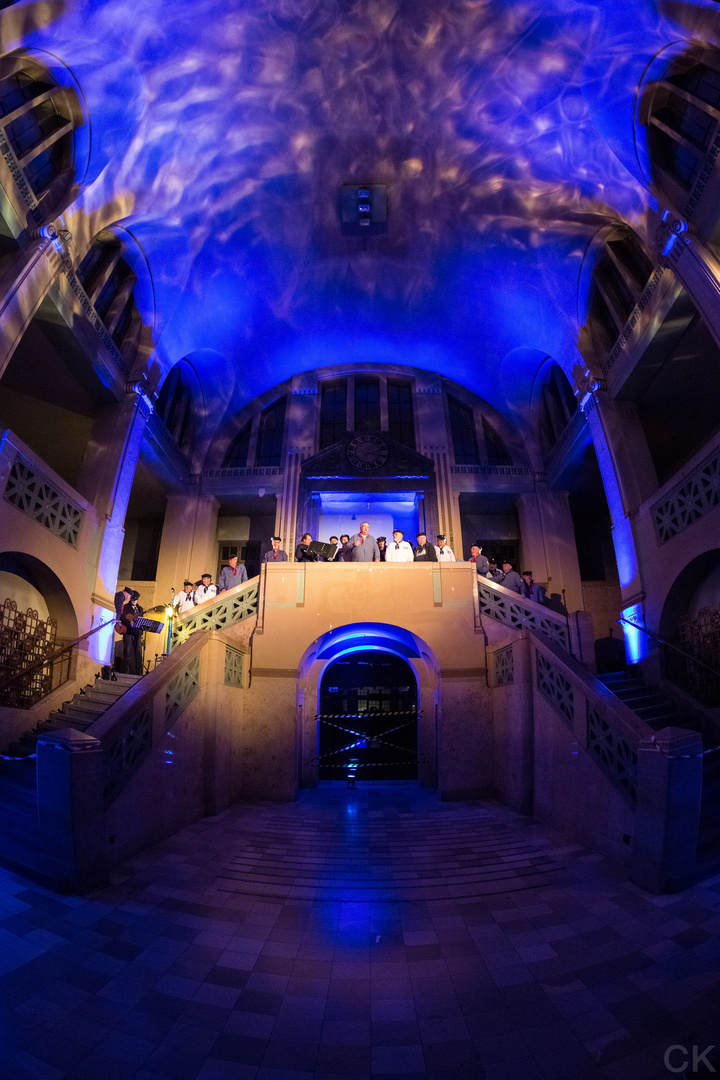 Blaue Nacht Nürnberg 2014: Volksbad