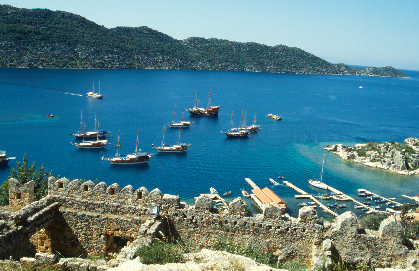 Blaue Reise an die Türkische Riviera