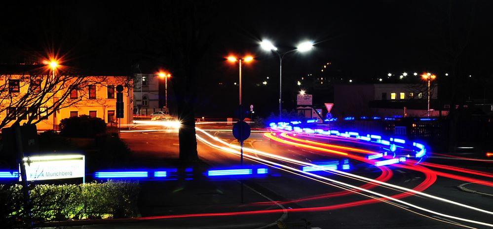 Blaue, Rote und Weiße Streifen ;) von Fotowelt-Sturm