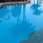 Blaue Schatten
