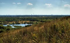 Blaue Skyline inmitten der Natur