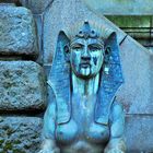 blaue Sphinx