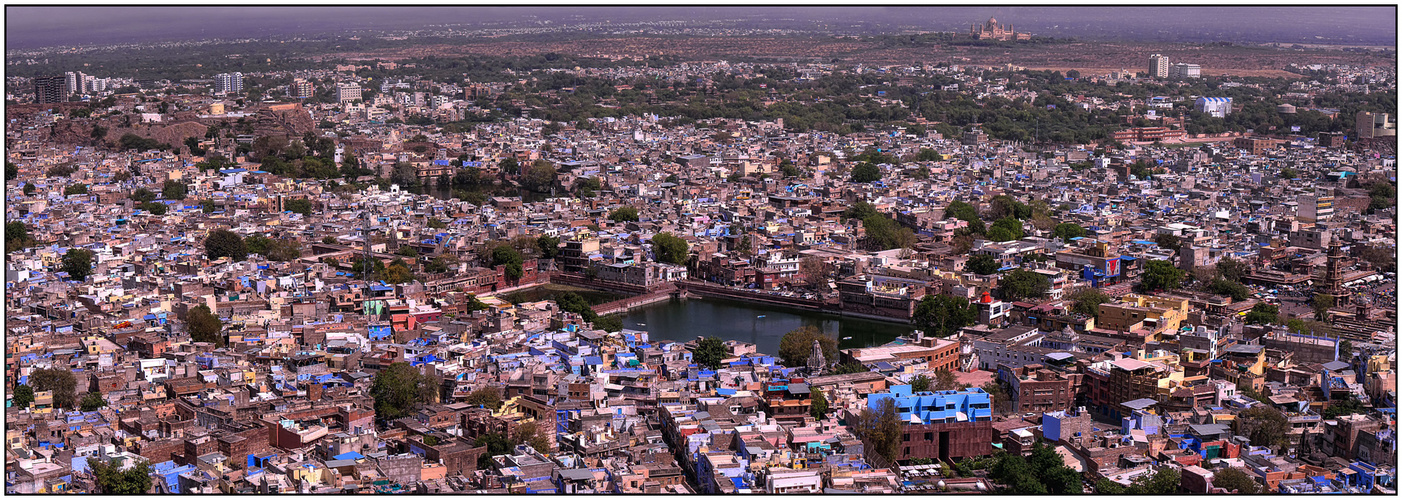 blaue Stadt Jodhpur / Indien (2)