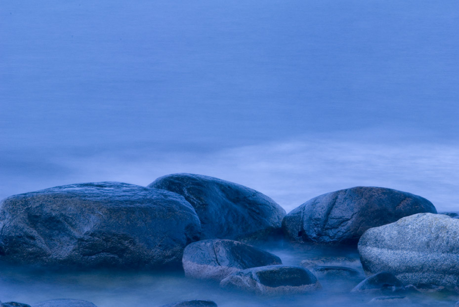 blaue steine Foto & Bild landschaft, meer & strand, natur Bilder auf