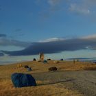 Blaue Steine in der Toscana