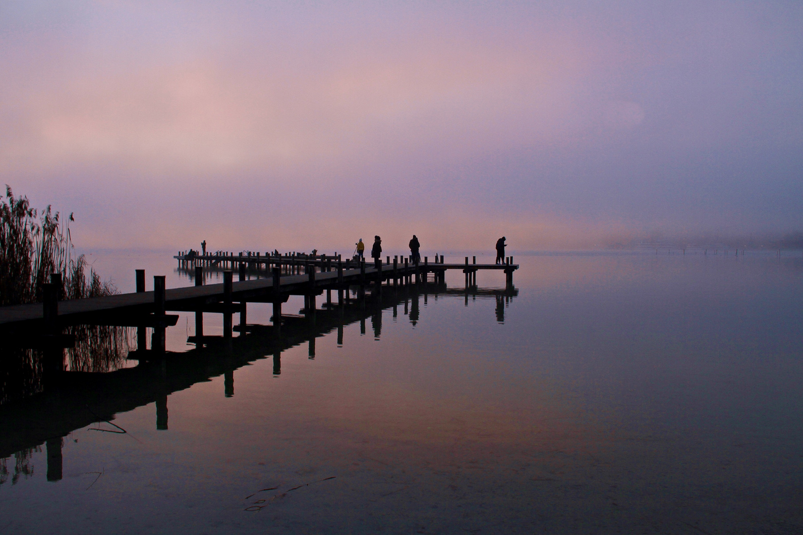 Blaue Stund am See