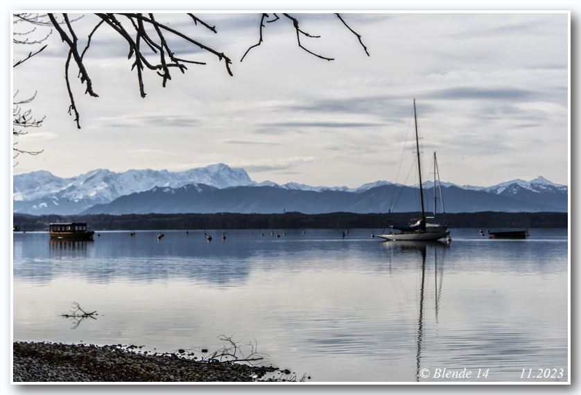 Blaue Stund am See