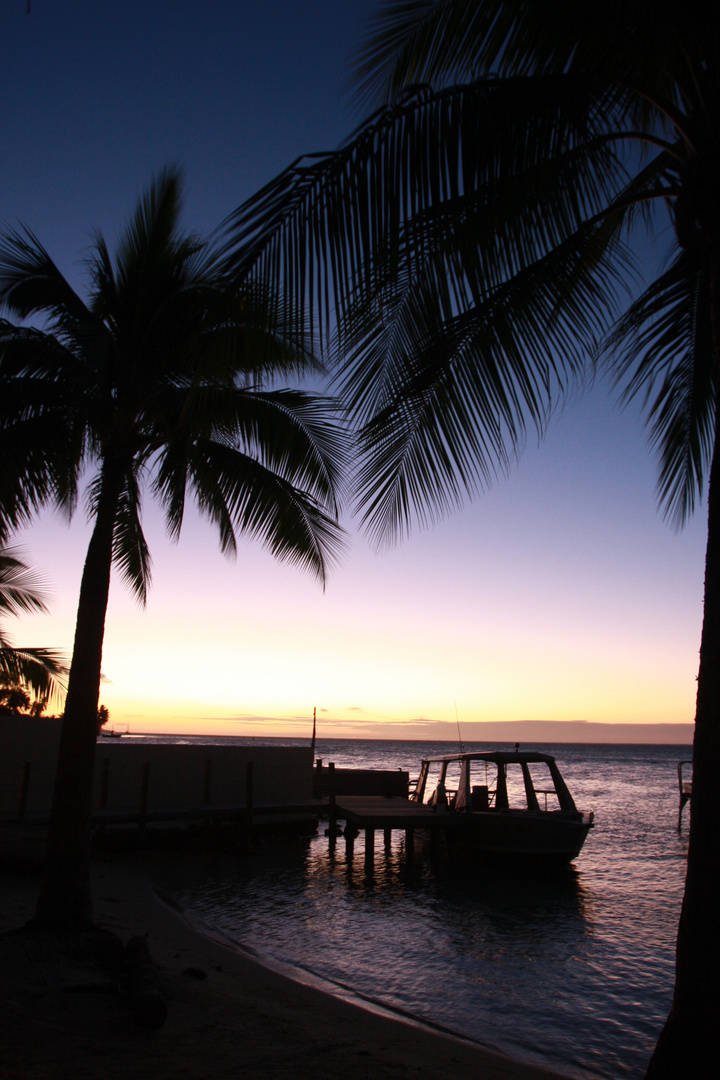 BLaue Stund auf Moorea