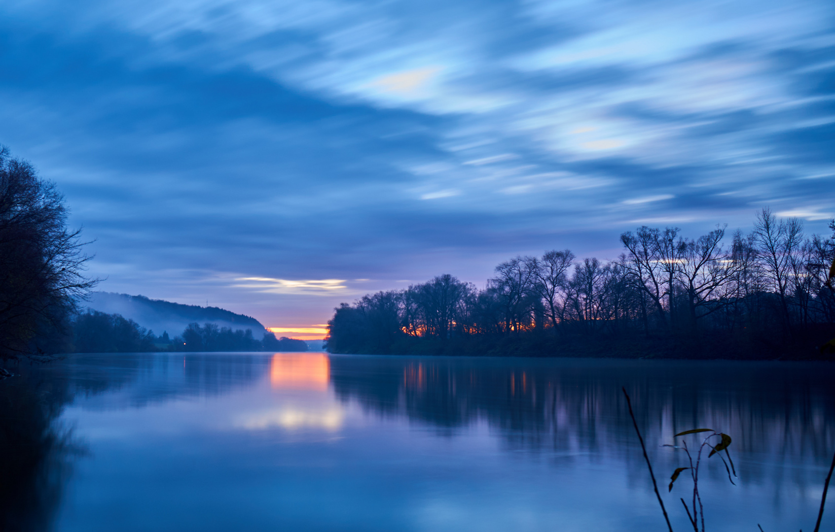 Blaue Stunde Foto & Bild | landschaft, bach, fluss & see, flüsse und