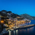 Blaue Stunde: Abends in Amalfi