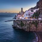 Blaue Stunde: Abends in Atrani