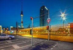 Blaue Stunde Alexanderplatz