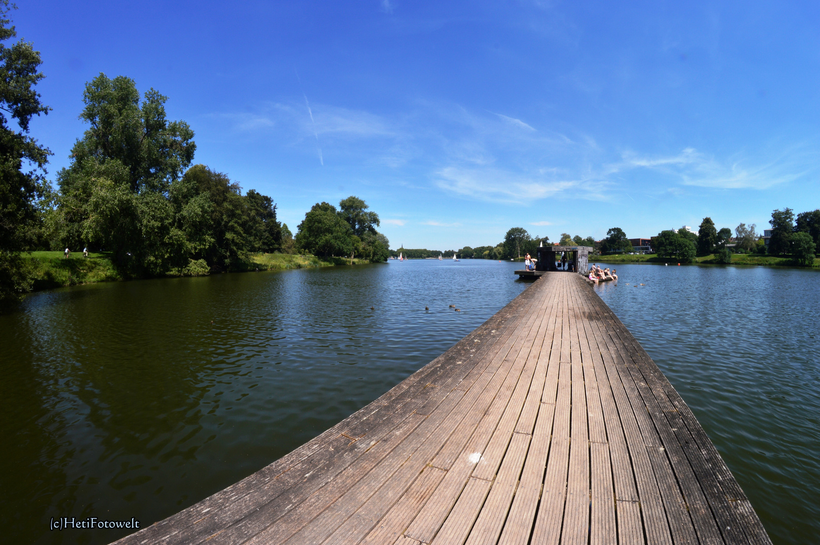 Blaue Stunde am Aasee