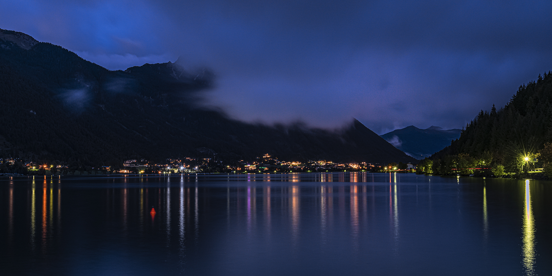 Blaue Stunde am Achensee