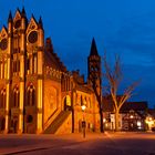 Blaue Stunde am Alten Rathaus