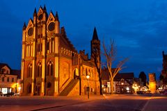 Blaue Stunde am Alten Rathaus