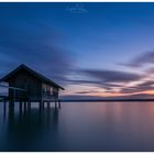 blaue Stunde am Ammersee